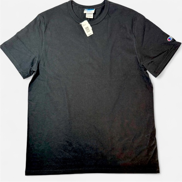 Champion Men's Black Short Sleeve Tee Size L NWT - Picture 1 of 5